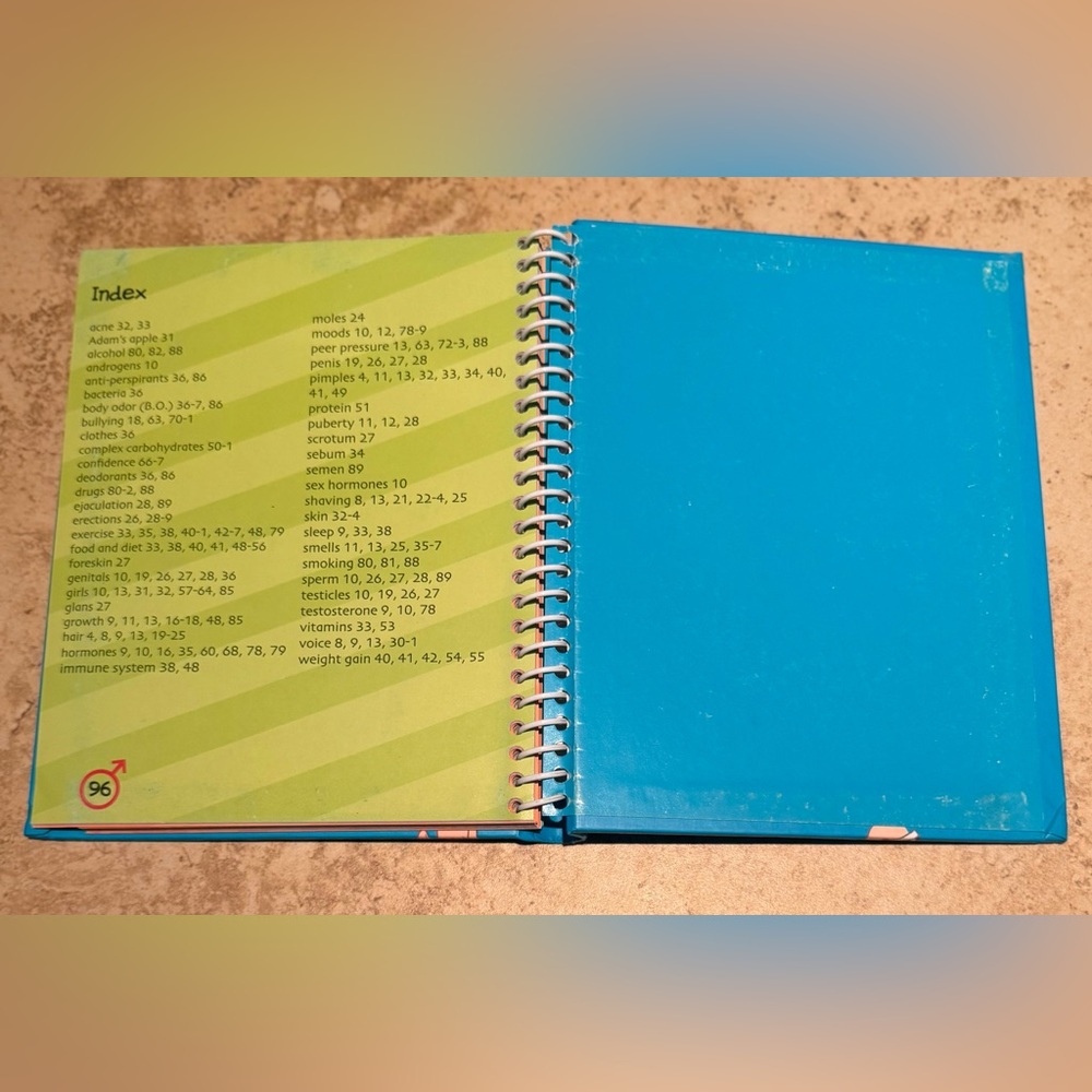 Just For Boys: A Book About Growing Up Hardcover Book - Picture 9 of 15